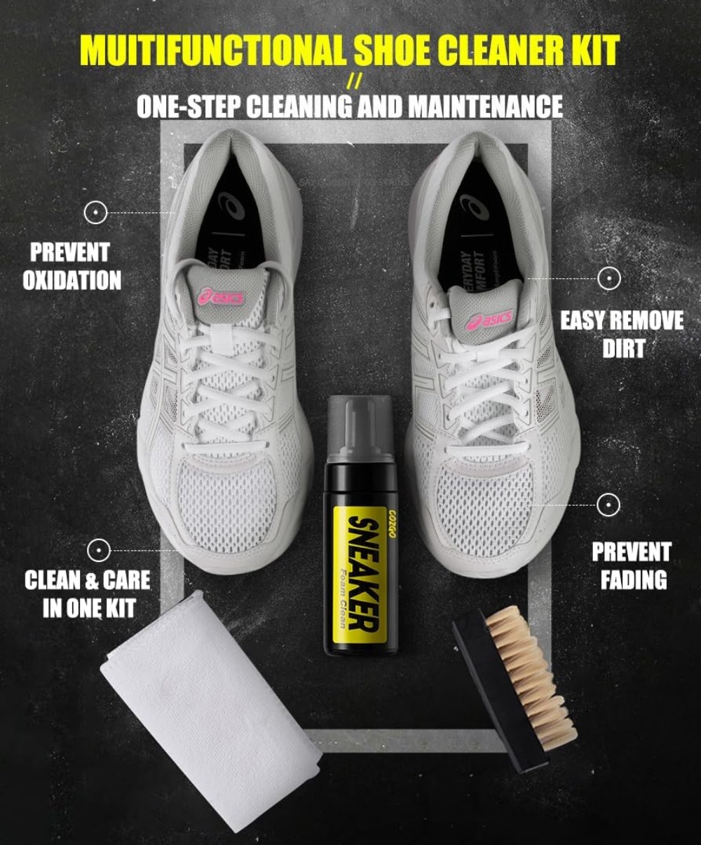 Shoe Cleaner Kit for Sneakers, - Sneaker Cleaner ulasan dan harga