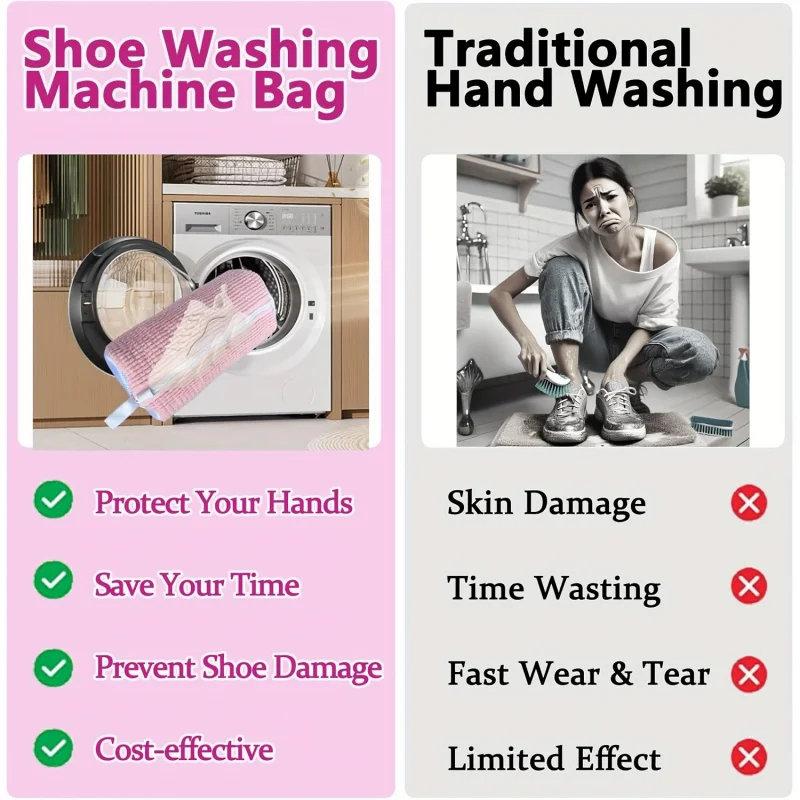 All-Purpose Machine Wash Shoe  - Shoe Cleaning Brush ulasan dan harga