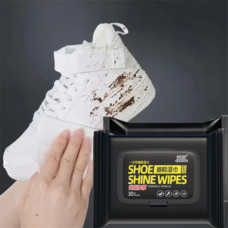 12-60Pcs Disposable Shoes Clea - Shoe Cleaner ulasan dan harga