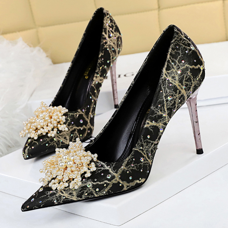 BIGTREE Shoes Pearl Flowers Wo - Shoe Tree ulasan dan harga