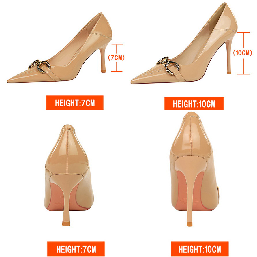 Luxury Women Pumps Metal Belt  - Shoe Tree ulasan dan harga