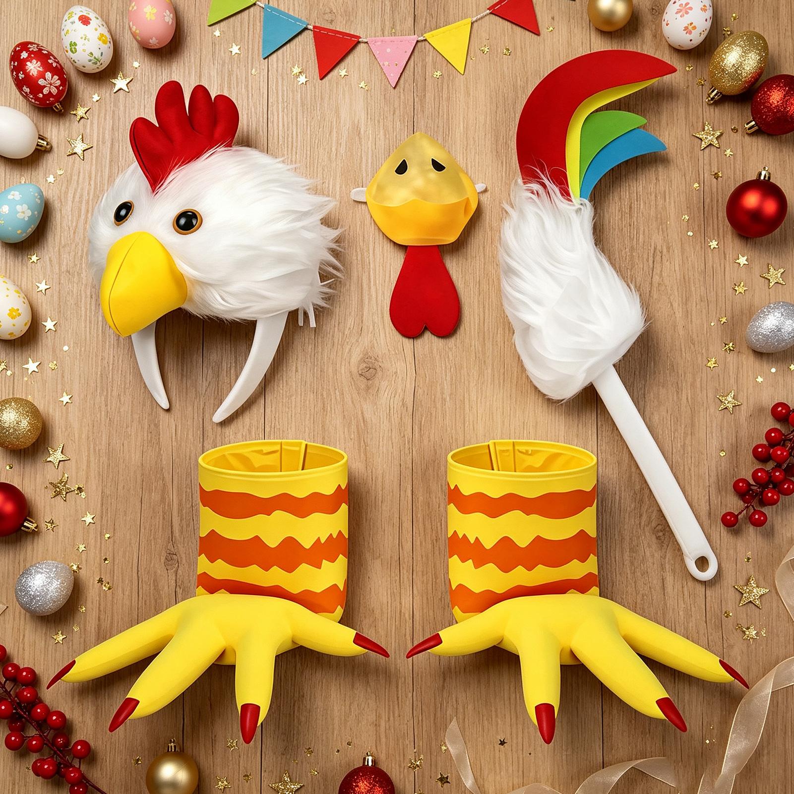 Rooster Chicken Costume Access - Shoe Brush ulasan dan harga