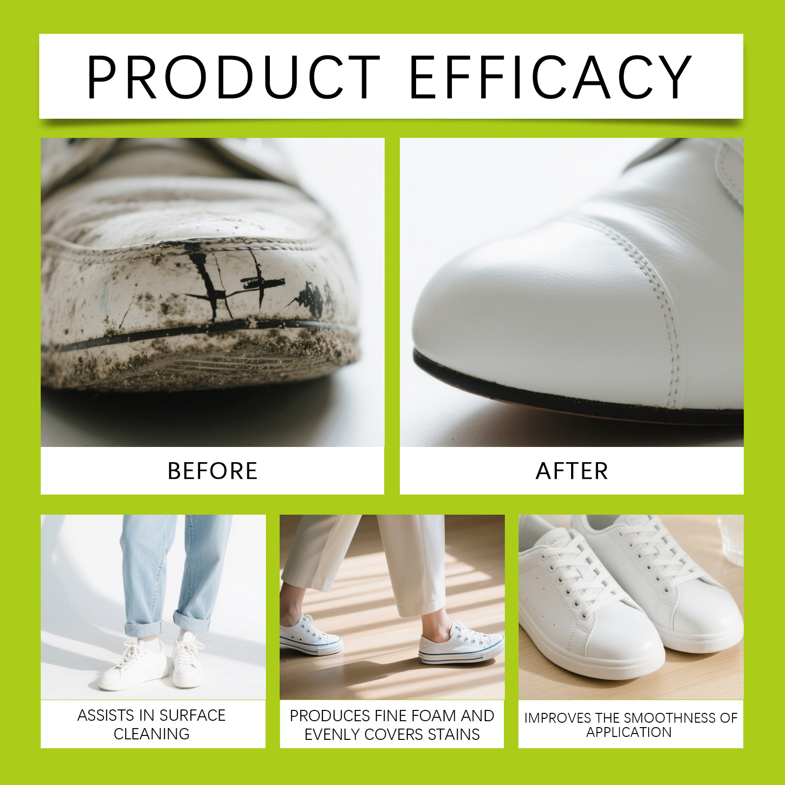 White Shoe Cleaner Sneaker Cle - Sneaker Care Spray ulasan dan harga